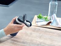 Leifheit 03247 reisdrinkbeker 350 ml Zwart, Blauw Roestvrijstaal - thumbnail