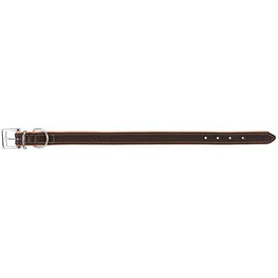 TRIXIE HALSBAND HOND ACTIVE COMFORT LEER BRUIN / LICHTBRUIN 31-37X2,5 CM TRIXIE HALSBAND HOND ACTIVE COMFORT LEER BRUIN / LICHTBRUIN 31-37X2,5 CM