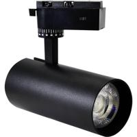 Kozolux Brem LED Railspot 30W - 1-Fase - Natuurlijk Wit 4500K - Zwart - thumbnail