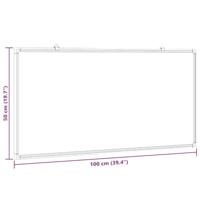 Whiteboard magnetisch 100x50x1,7 cm aluminium - thumbnail