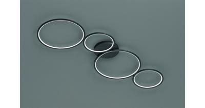Trio Design plafondlampRondo 4-rings - 622610432