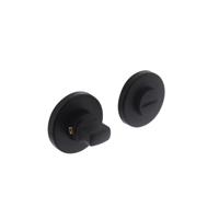 Intersteel Rozet met toilet-/badkamersluiting verdekt 49x7mm - mat zwart - thumbnail