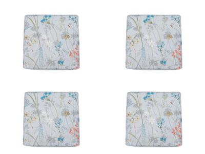 Luxe zitkussen ca. 40x40 cm Donna azure canvas Eco plus natural outdoor finishing (4 stuks) Madison - Madison