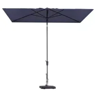 Parasol Mikros Luxe Rechthoek 200x300cm - Saffier Blauw - thumbnail