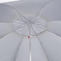 Strandparasol met zijwanden 215 cm zandkleurig - thumbnail