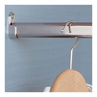 Stang voor kast Stor Planet Zilverkleurig Ovalen 150 x 1,5 x 2,5 cm Kast (8413936140122) - thumbnail