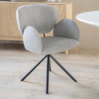 Eleonora Eetkamerstoel 'Rosalin' kleur Bruin - thumbnail