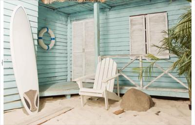 Tuindoek strandhut 210x140cm Customize-it - Customize it