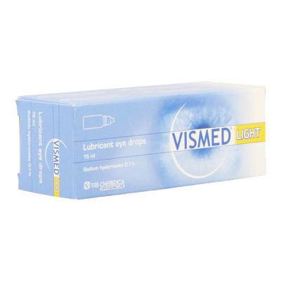 Vismed Light Bevochtigen Ogen 0,1% 15ml