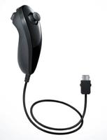 Nunchuk Controller (Black) - thumbnail