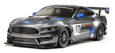 Tamiya 1:10 RC auto Elektro Straatmodel Ford Mustang GT4 Brushed 4WD Bouwpakket TT-02 Tamiya 1:10 RC auto Elektro Straatmodel Ford Mustang GT4 Brushed 4WD Bouwpakket TT-02