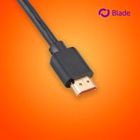 HDMI-Kabel FR-TEC BL9002 2 m Zwart Goud - thumbnail