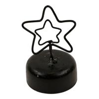 Metalen Fotohouder Ster (8 x 4 cm) - thumbnail