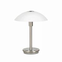 Highlight Tafellamp Touch H 26 cm Ø 20 cm mat chroom - thumbnail
