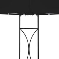 VidaXL Prieel rond 300x290 cm antraciet - thumbnail