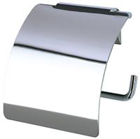 Geesa Hotel Toiletrolhouder met klep Chroom 91145 - thumbnail