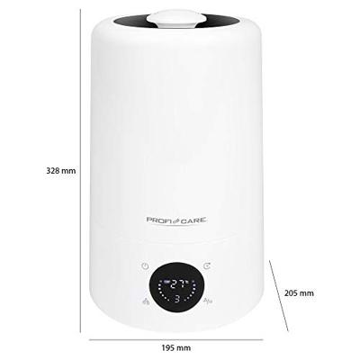 Profi-Care PC-LB 3077 Ultrasone luchtbevochtiger 1 stuk(s) Wit