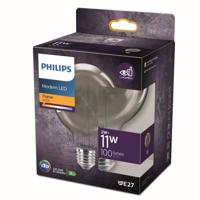 Philips LED 75969800 LED-lamp E27 Globe 2.3 W = 11 W Warmwit (Ø x l) 9.5 cm x 14.2 cm 1 stuk(s) - thumbnail