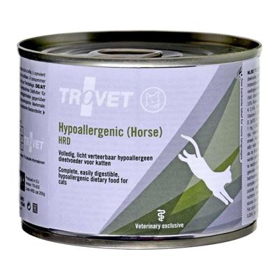 Trovet Hypoallergenic HRD met paard natvoer kat 6 x 200 g