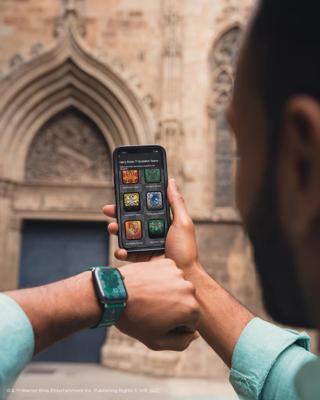 Harry Potter Zwadderich Edition, officieel gelicentieerde siliconen horlogeband voor Apple Watch, compatibel met Apple Watch