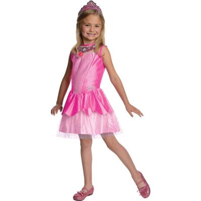Barbie Princess Jurkje Maat 98-104 Roze
