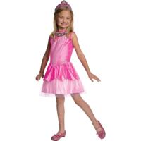 Barbie Princess Jurkje Maat 98-104 Roze - thumbnail