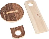 TRIXIE NATURAL LIVING DRINKFLESHOUDER 18X18X30 CM 2 ST - thumbnail