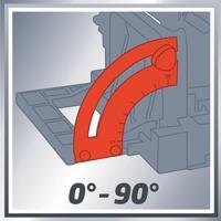 Einhell TC-BJ 900 4350620 Lamellenfreesmachine 860 W - thumbnail