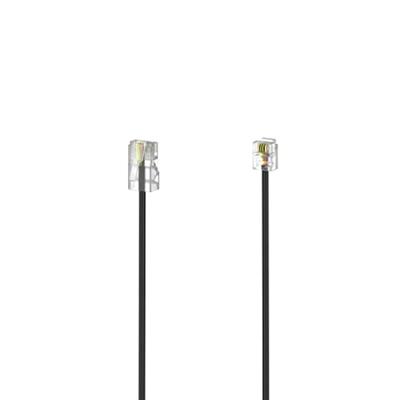 Hama DSL aansluitkabel [1x RJ11-stekker 6p4c - 1x RJ45-stekker 8p4c] 6m zwart