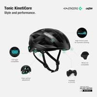 Lazer Tonic Kineticore Helm Geel / Zwart - thumbnail