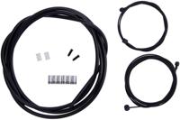 CONTEC remkabelset "stop++" ct brake cable set stop++ steel fr+rear compl black - thumbnail