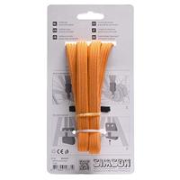 Simson Snelbinder trio met 3 binders 61 cm - oranje - thumbnail