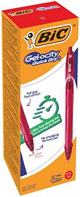 Bic Gel-ocity Quick Dry gelroller, rood
