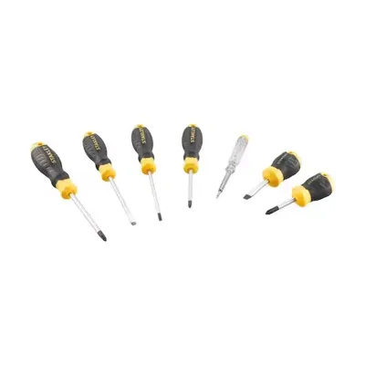 Stanley STHT16166-0 CUSHION GRIP™ Schroevendraaierset PH / SL / Spanningszoeker - 6-delig
