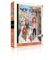 New York Puzzle Company Hond Ontmoet Hond - 1000 stukjes - thumbnail