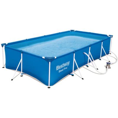 Bestway Zwembad rechthoek steel pro L400 x B211 x H81cm