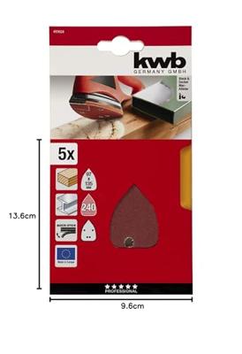 Schuurschijf klit k240 mouse 5s KWB - Kwb Schuurschijf klit k240 mouse 5s KWB - Kwb