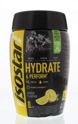 Isostar Sportdrank Poeder Hydrate & Perform Lemon Isostar Sportdrank Poeder Hydrate & Perform Lemon