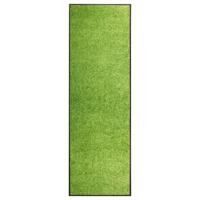 VidaXL Deurmat wasbaar 60x180 cm groen - thumbnail