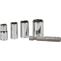 KWB Dopsleutelset Met Adapter 5-delig - thumbnail