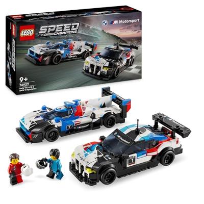 LEGO speed champions 76922 bmw m4 gt3 en bmw m hybrid v8 racewagens - thumbnail
