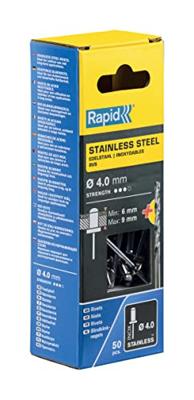 Rapid RVS klinknagel Ø4.0 x 12 mm - 5000394 - thumbnail