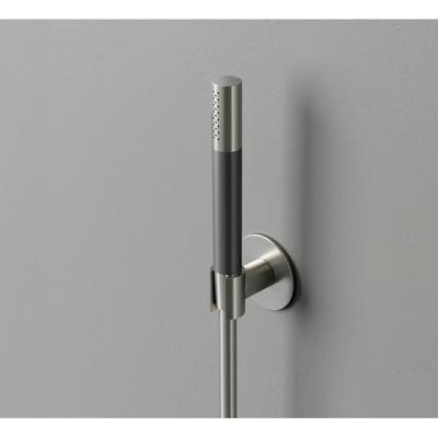 Staafhanddouche Hotbath Cobber Met Doucheslang En Wandsteun Aansluiting Geborsteld Nikkel