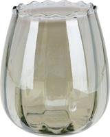 Theelichthouder 9x10 cm groen Nampook - Nampook - thumbnail