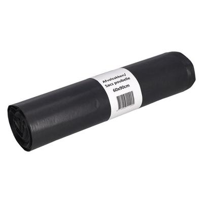 Afvalzak cleaninq 60x90cm recycled t50 70l grijs | 10 stuks