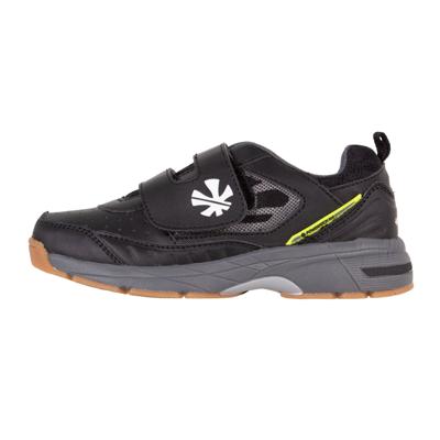 Reece 875215 Powerpitch Hockey Shoe Indoor - Black-Neon Yellow - 30