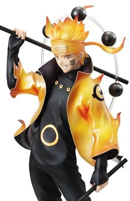 Naruto Shippuden G.E.M. Series PVC Statue Naruto Uzumaki Six Paths Sage Mode 15th Anniversary Ver. 22 cm - thumbnail