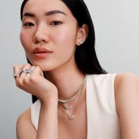 Dames hanger Pandora 393509C01-45 Zilverkleurig - thumbnail