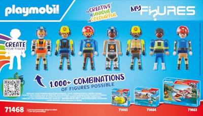 Playmobil® Action heroes 71468 brandweer