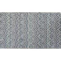 Vloerkleed Zigzag blauw 330x230cm Kare Design - thumbnail